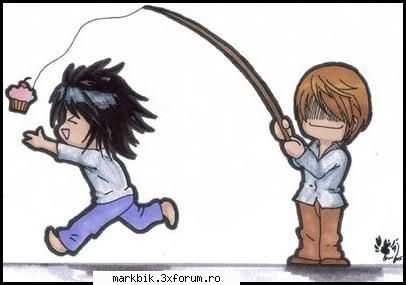 L & Kira - imi pl mult poza asta - Death Note