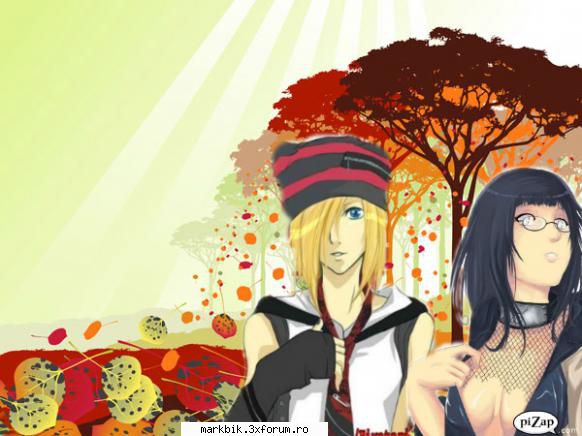 My Piz.... - Deidara and Hinata - \Fan piZap/