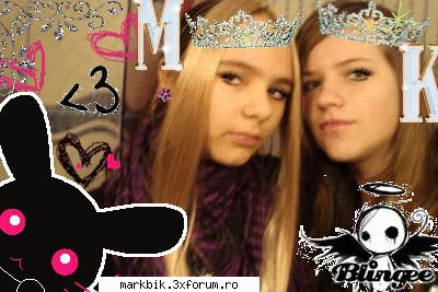 Poze cu noi - Eu blondina cu parul lung:)))))cu M langa ea - ღ-Cafenea-ღ